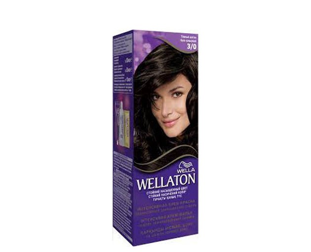 WELLATON თმის საღებავი N3/0 მუქი ყავისფერი